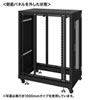 CP-SVN2490BKN 19インチサーバーラック(24U) CP-SVN2490BKN / 19インチサーバーラック(24U)
