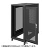 CP-SVN2490MBKN 19インチサーバーラック メッシュパネル仕様(24U) CP-SVN2490MBKN / 19インチサーバーラック メッシュパネル仕様(24U)