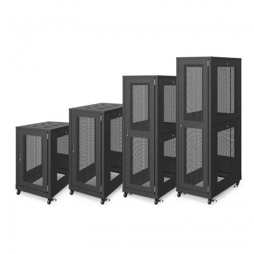 CP-SVN3610MBKN / 19インチサーバーラック　メッシュパネル仕様(36U)