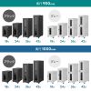 CP-SVN3690BKN 19インチサーバーラック(36U) CP-SVN3690BKN / 19インチサーバーラック(36U)