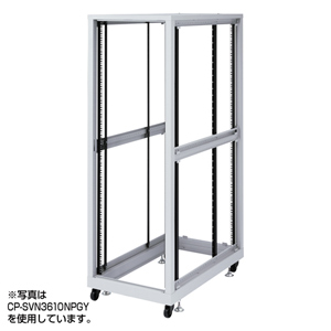 CP-SVN3690NPGY / 19インチサーバーラック パネルなし(36U)