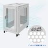 CP-SVN4210MGYN / 19インチサーバーラック　メッシュパネル仕様(42U)