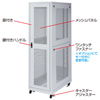 CP-SVN4210MGY 19インチサーバーラック メッシュパネル仕様(42U) CP-SVN4210MGY / 19インチサーバーラック メッシュパネル仕様(42U)