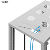 CP-SVN4290NPGYN 19インチサーバーラック パネルなし(42U) CP-SVN4290NPGYN / 19インチサーバーラック パネルなし(42U)