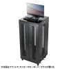 CP-SVNA2460MBK 19インチラック メッシュパネル仕様(24U) CP-SVNA2460MBK / 19インチラック メッシュパネル仕様(24U)