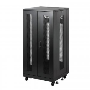 CP-SVNA2460MBK / 19インチラック　メッシュパネル仕様（24U）