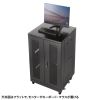 CP-SVNAMULT7BK / マルチ収納ラック（H1000）