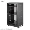 CP-SVNAMULT8BK マルチ収納ラック(H1300) CP-SVNAMULT8BK / マルチ収納ラック(H1300)