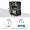 CP-SVNAMULT8BK マルチ収納ラック(H1300) CP-SVNAMULT8BK / マルチ収納ラック(H1300)