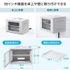 CP-SVNAW6ULGY 19インチラック(6U・壁掛け・卓上対応) CP-SVNAW6ULGY / 19インチラック(6U・壁掛け・卓上対応)
