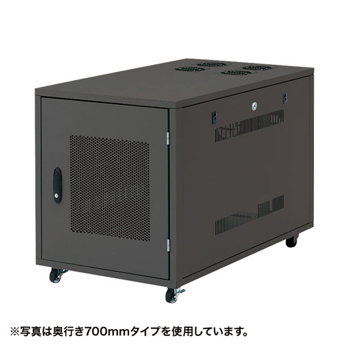 CP-SVNC4【19インチサーバーボックス(12U・奥行き600mm)】19インチラックマウント型HUB、ルーター、HDD、NASなどをコンパクトに収納。12U・奥行き600mm。  | サンワサプライ株式会社