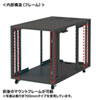 CP-SVNC6 19インチサーバーボックス(12U・奥行き1000mm) CP-SVNC6 / 19インチサーバーボックス(12U・奥行き1000mm)
