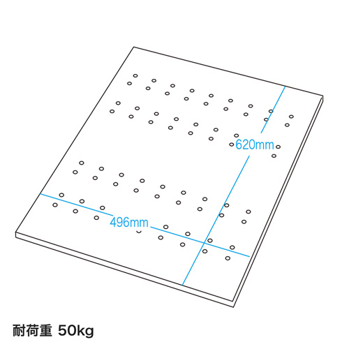 CP-SVNTBKN / 中棚（耐荷重50kg）