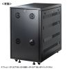 CP-SVT18U 19インチマウント型サーバーラック(18U・D1100) CP-SVT18U / 19インチマウント型サーバーラック(18U・D1100)