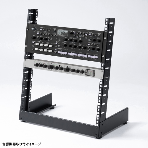 CP-TB12UBK / 卓上19インチマウントラック（12U）