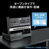 CP-TB12UBK / 卓上19インチマウントラック（12U）