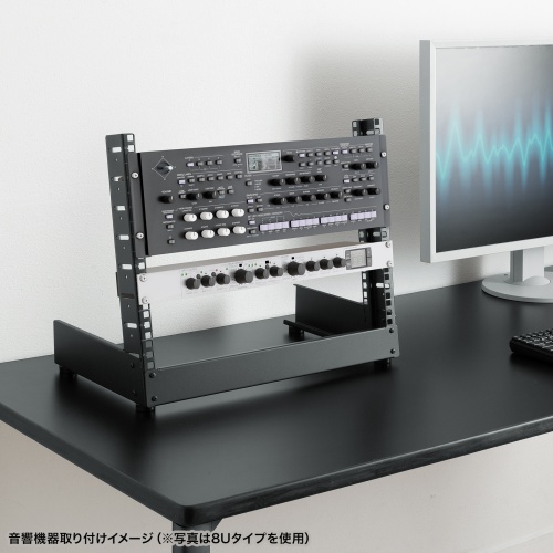 CP-TB4UBK / 卓上19インチマウントラック（4U）