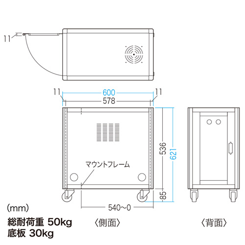 CP-TH2UN / 縦収納19インチマウントハブボックス（2U）