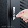 CP-THBOX4UW キャスター付きハブボックス(4U・ホワイト) CP-THBOX4UW / キャスター付きハブボックス(4U・ホワイト)