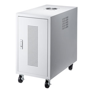 CP-THBOX4UW / キャスター付きハブボックス(4U・ホワイト)