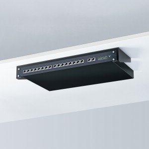 EIA規格準拠、壁面に取り付けできる垂直19インチラックマウントブラケットを発売