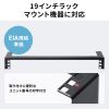 CP-WL1UBK 垂直19インチラックマウントブラケット(1U) CP-WL1UBK / 垂直19インチラックマウントブラケット(1U)