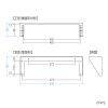 CP-WL2UBK 垂直19インチラックマウントブラケット(2U) CP-WL2UBK / 垂直19インチラックマウントブラケット(2U)