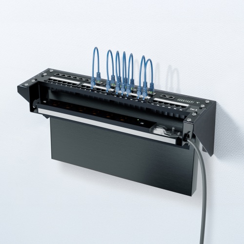 CP-WL3UBK / 垂直19インチラックマウントブラケット（3U）