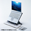 CR-35LGY / ノートPCスタンド（ライトグレー）