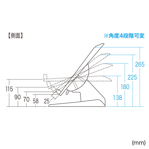 CR-35 / ノートPCスタンド（ダークグレー）