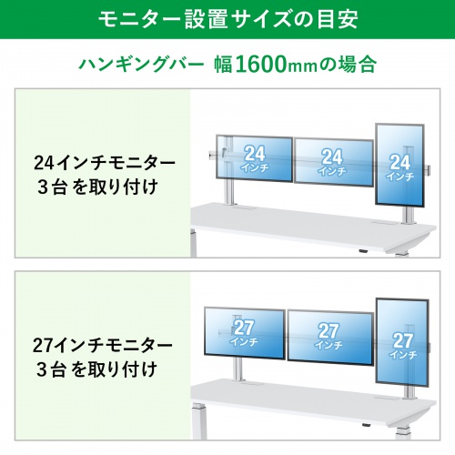 CR-HGCHB1200W / アーム取付け用バー（W1200mm）