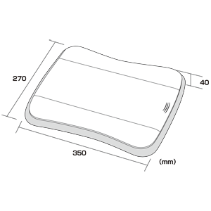 CR-HUS3 / 膝上PCスタンド