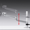 CR-LA1002 / 水平多関節液晶モニターアーム
