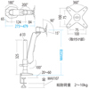 CR-LA1006 / 垂直液晶モニターアーム