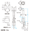 CR-LA1201W / 垂直多関節モニタアーム(H320タイプ)