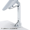 CR-LA1202WN 垂直多関節モニタアーム(H420タイプ) CR-LA1202WN / 垂直多関節モニタアーム(H420タイプ)