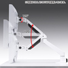 CR-LA1301BK / 水平垂直多関節液晶モニターアーム（ブラック）
