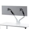 CR-LA1302WN2 水平垂直多関節液晶モニターアーム(2面・ホワイト) CR-LA1302WN2 / 水平垂直多関節液晶モニターアーム(2面・ホワイト)
