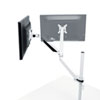 CR-LA1303WN 水平垂直多関節液晶モニターアーム(上下2面・ホワイト) CR-LA1303WN / 水平垂直多関節液晶モニターアーム(上下2面・ホワイト)