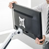 CR-LA1304W 高耐荷重水平垂直多関節液晶モニタアーム(1面) CR-LA1304W / 高耐荷重水平垂直多関節液晶モニタアーム(1面)