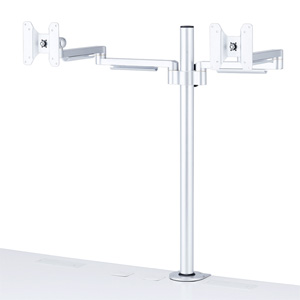 CR-LA1404N / 水平多関節液晶モニタアーム(H700mm・左右2面)