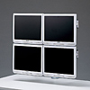 CR-LA204 液晶モニタアーム(クランプ式4面取付け用) CR-LA204 / 液晶モニタアーム(クランプ式4面取付け用)