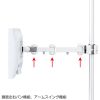 CR-LA352 支柱取り付け液晶モニタアーム CR-LA352 / 支柱取り付け液晶モニタアーム