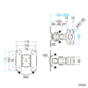 CR-LA353 / 支柱取付け液晶モニタアーム