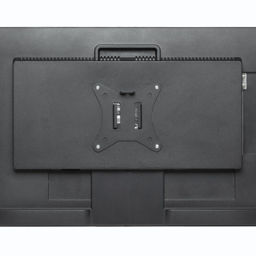 CR-LAC115BK / モニターアーム（シングル・ショートアーム・薄型ショートクランプ・ブラック）