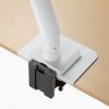 CR-LAC1406W / モニターアーム（ガススプリング式・耐荷重20kg・ホワイト）