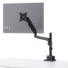 CR-LAC1407BK / モニターアーム（ガススプリング式・支柱タイプ・ブラック）