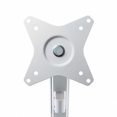 CR-LAC1407W / モニターアーム（ガススプリング式・支柱タイプ・ホワイト）