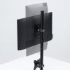 CR-LAC211BK デュアルモニターアーム(上下・2画面) CR-LAC211BK / デュアルモニターアーム(上下・2画面)