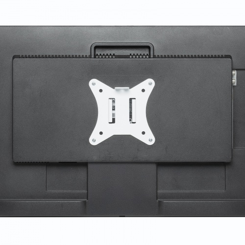 CR-LAC216W / モニターアーム（デュアル・ロングアーム・薄型ショートクランプ・ホワイト）